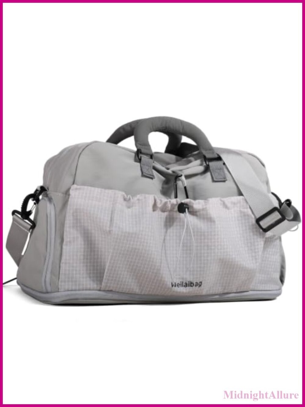 Large Faux Leather Shoulder Bag Lightweight Hobo Tote Travel Work Purse